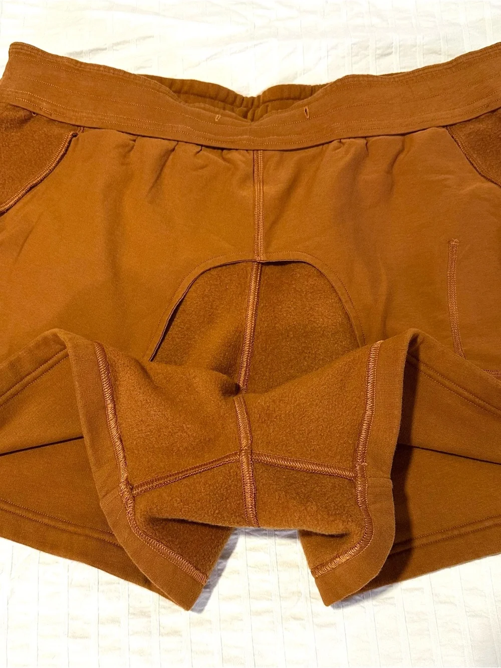 Lululemon Athletica Women’s Loungeful High-Rise Short 4”— Butternut Brown 14